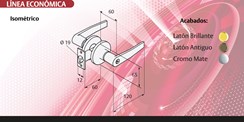 MANIJA TAMPICO TUBULAR ISOMETRICO